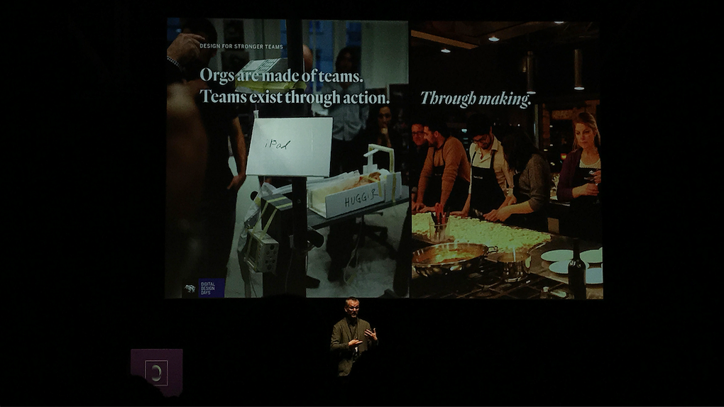 Thomas Sutton from Frog Design - orgs made of teams