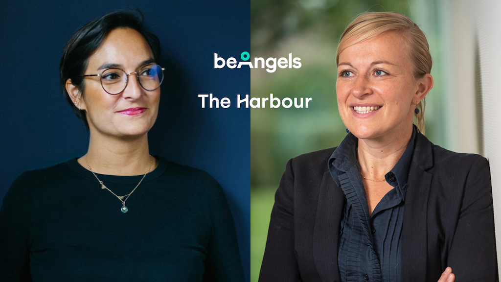 Claire Munck, CEO of BeAngels and Marijke Van de Sompele, CEO of The Harbour