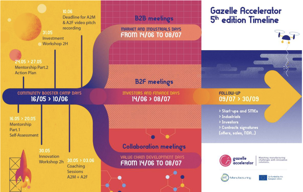 Gazelle Acceleration programme timeline