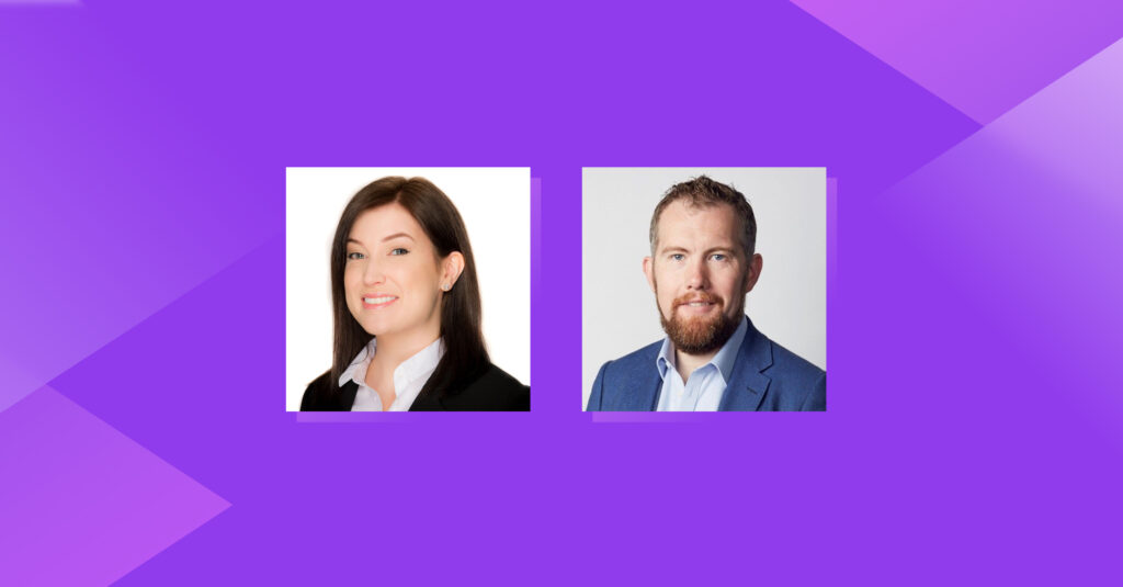 Laura Lockley adn Will Gardiner
