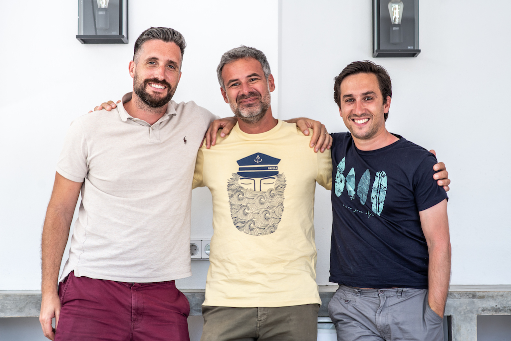 EU4UA co-founders Arnaud Devigne, Alexandre Hernandez and Juan Bourgeois