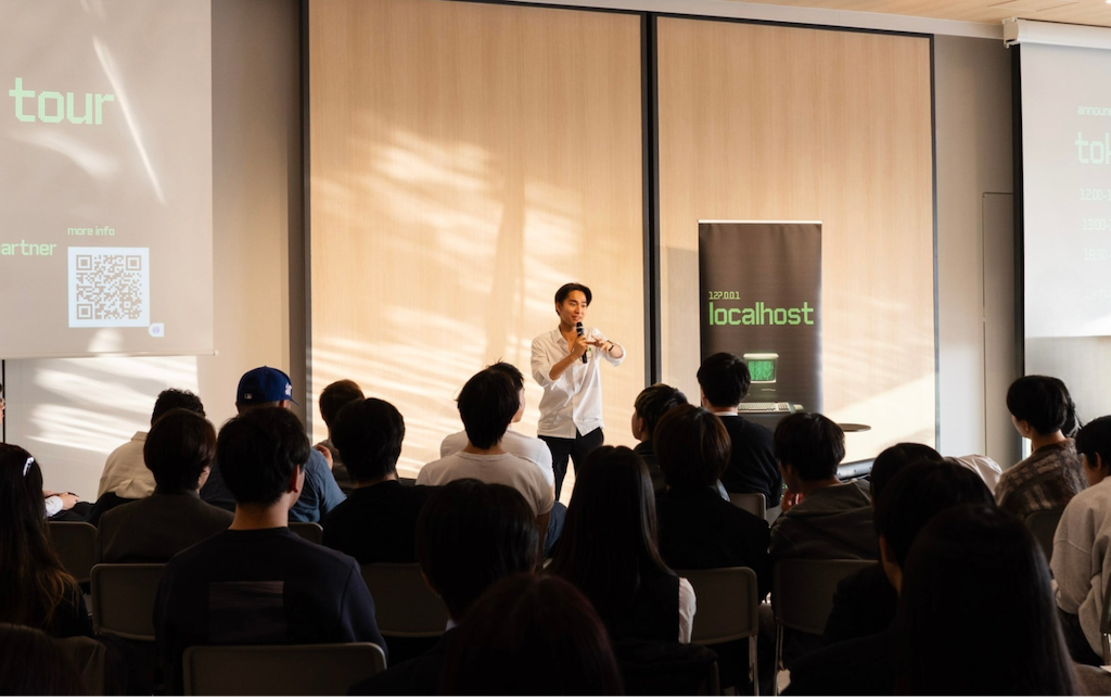 Kei Hayashi, CEO and co-founder of LocalHost
