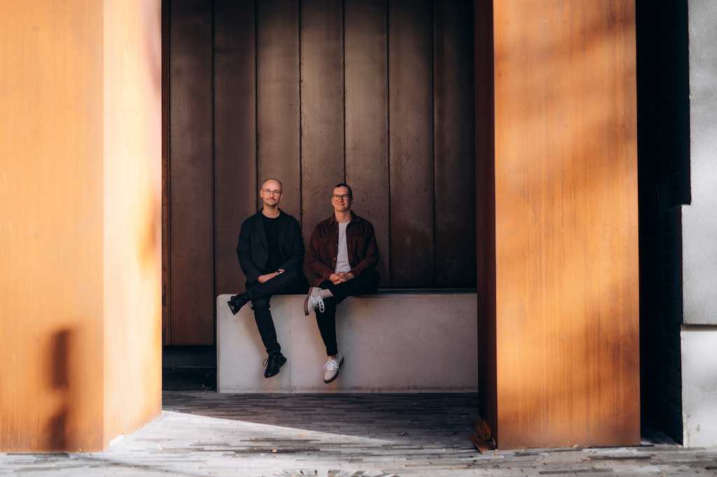 Rolands Mesters and Martins Spilners, co-founders of BirtdyChat