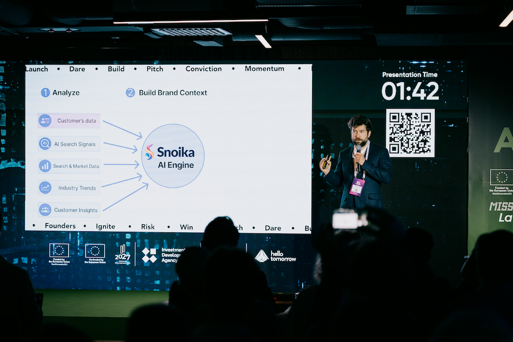 Anton Vedeshin pitch Snoika
