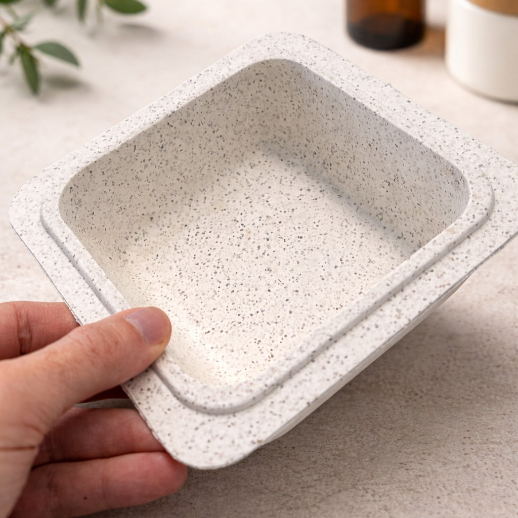 Z1RO moulded packaging with agricultural residues